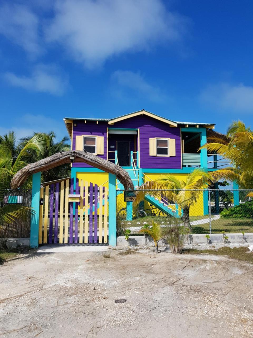 Slo-N-Ez Villa Terrace Caye Caulker Bagian luar foto