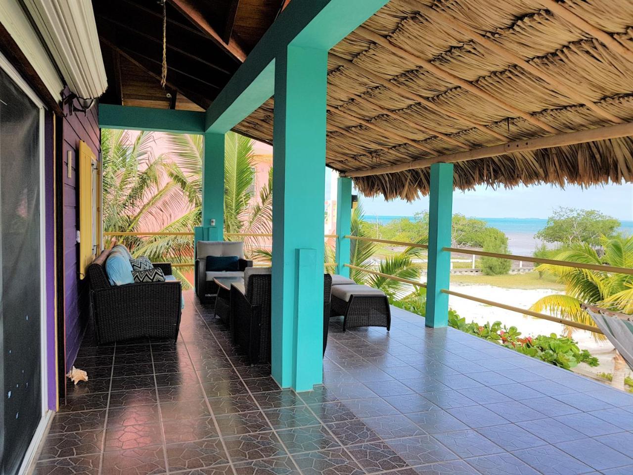 Slo-N-Ez Villa Terrace Caye Caulker Bagian luar foto
